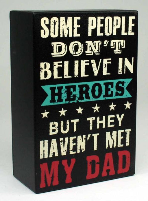 Super Dad Block - Heroes Room Decor Arton 