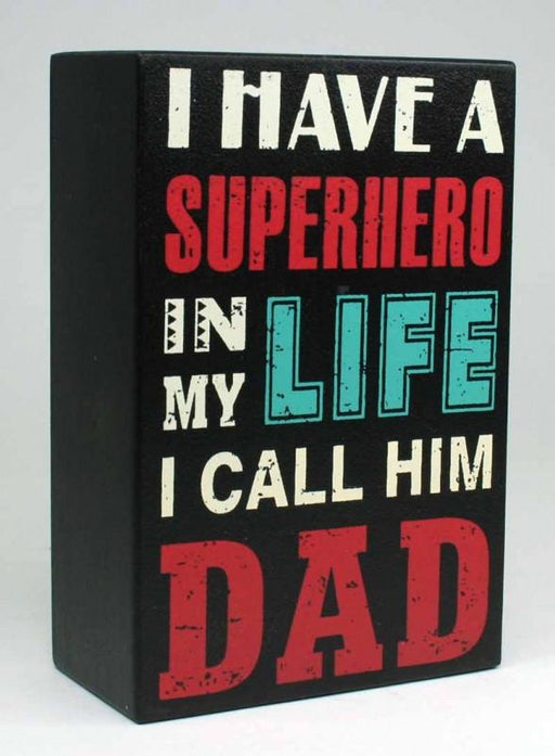 Super Dad Block - Superhero Room Decor Arton 