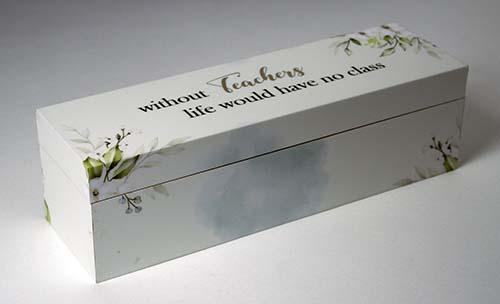 Teacher Gratitude Trinket Box Room Decor Arton Without Teachers 