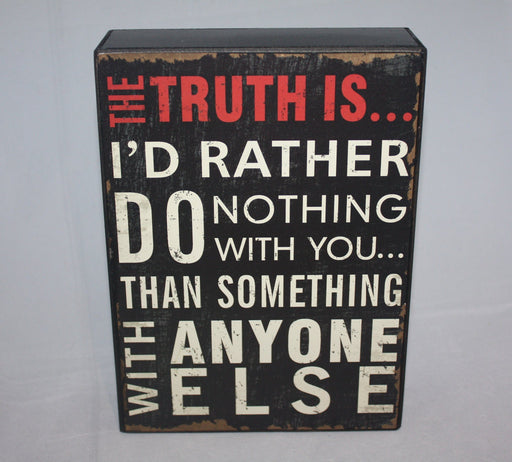 The Truth Is...Plaque Room Decor Arton 