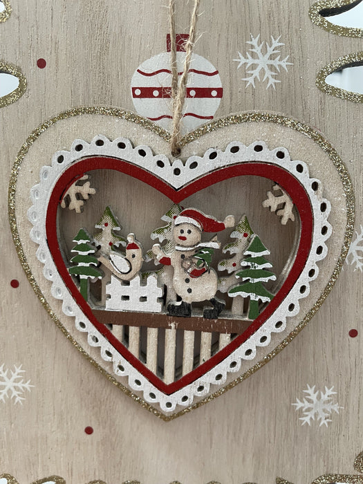 Tree Decoration Christmas Urban Products Heart 