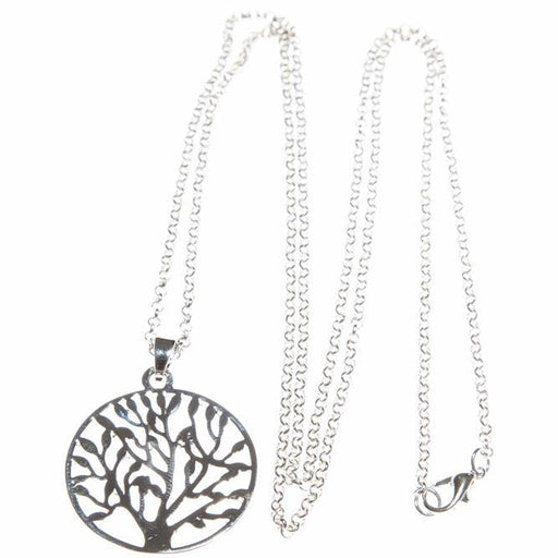 Tree Of Life Silver Necklace Jewellery Zizu 