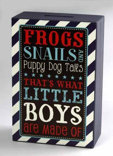 True Prince Money Box - Frogs, Snails and Puppy Tails Room Decor Arton 