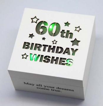 Wish Box - 60th Birthday Room Decor Arton 