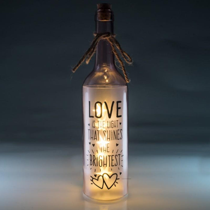 Wishlight Bottle Night Light MDI Love 