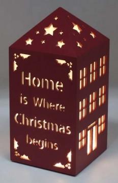 Xmas Night Light - Home is Where Christmas begins Christmas Arton 