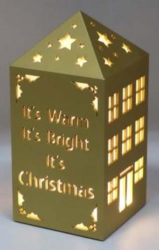 Xmas Night Light - It's Warm, It's Bright, It's Christmas Christmas Arton 