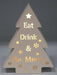 Xmas Tree Night Light - Eat, Drink & Be Merry Christmas Arton 